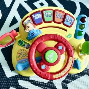 V tech turn and learn driver toy
